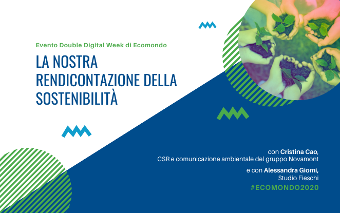 Novamont  organizza il webinar “La nostra rendicontazione della sostenibilità”  